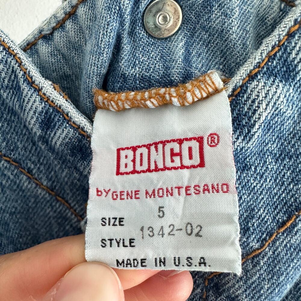Vintage Denim Dress Womens Small Cowgirl Western Festival Bongo 90s - Picture 8 of 12